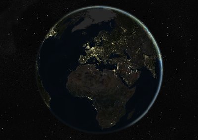 Globe Centered on Europe and Africa by Unknown